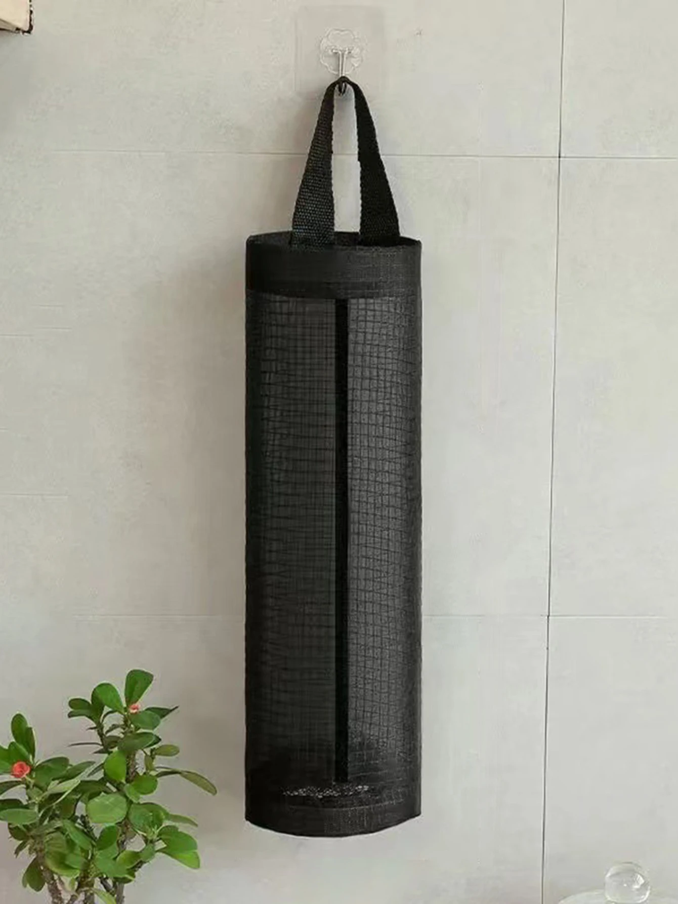1 Piece Of Wall Hanging Storage Bag, Plastic Bag, Shoe Cover, Garbage Bag Storage Bag, Suitable For Kitchen, Behind The Door