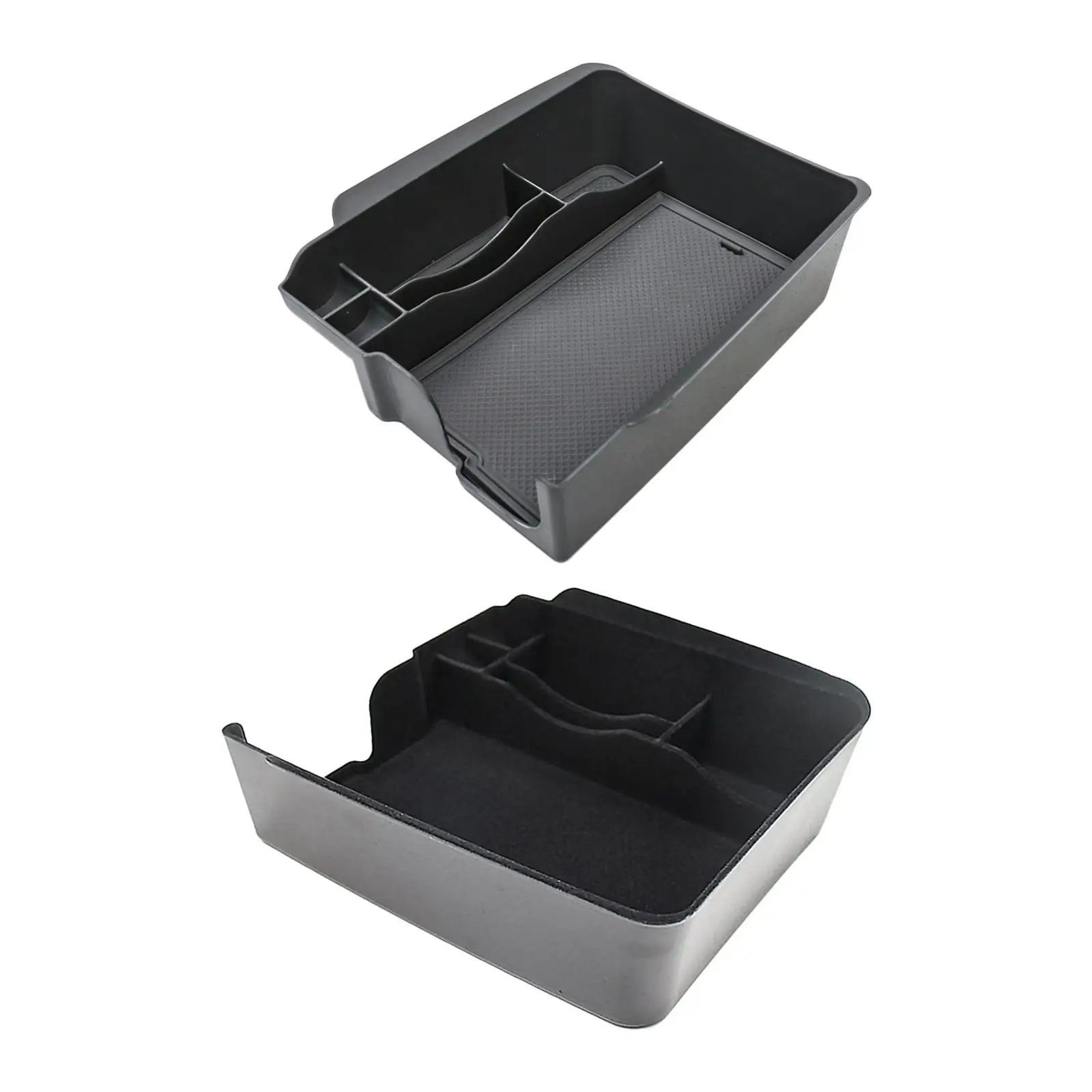 Center Organizer Tray High Quality Black for Model 3 Y