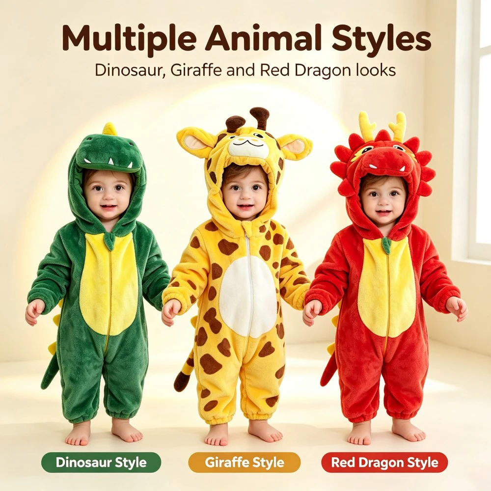 أزياء تنكرية للحيوانات للأطفال - مراجعة Anime Cosplay Toddler وسعره