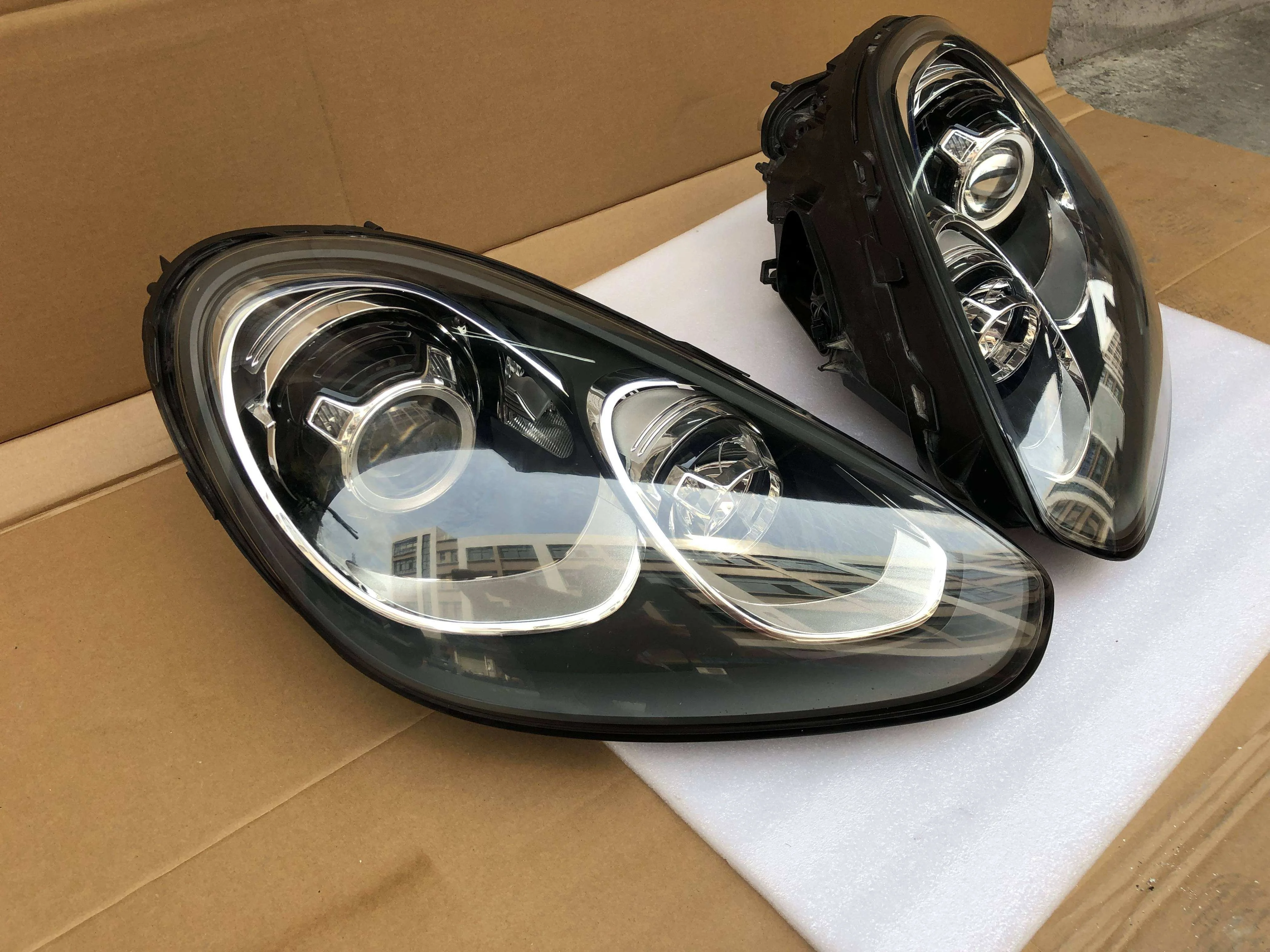 Car headlight assembly for Porsche Cayenne 957 9pa headlights 958 s Cayenne headlights