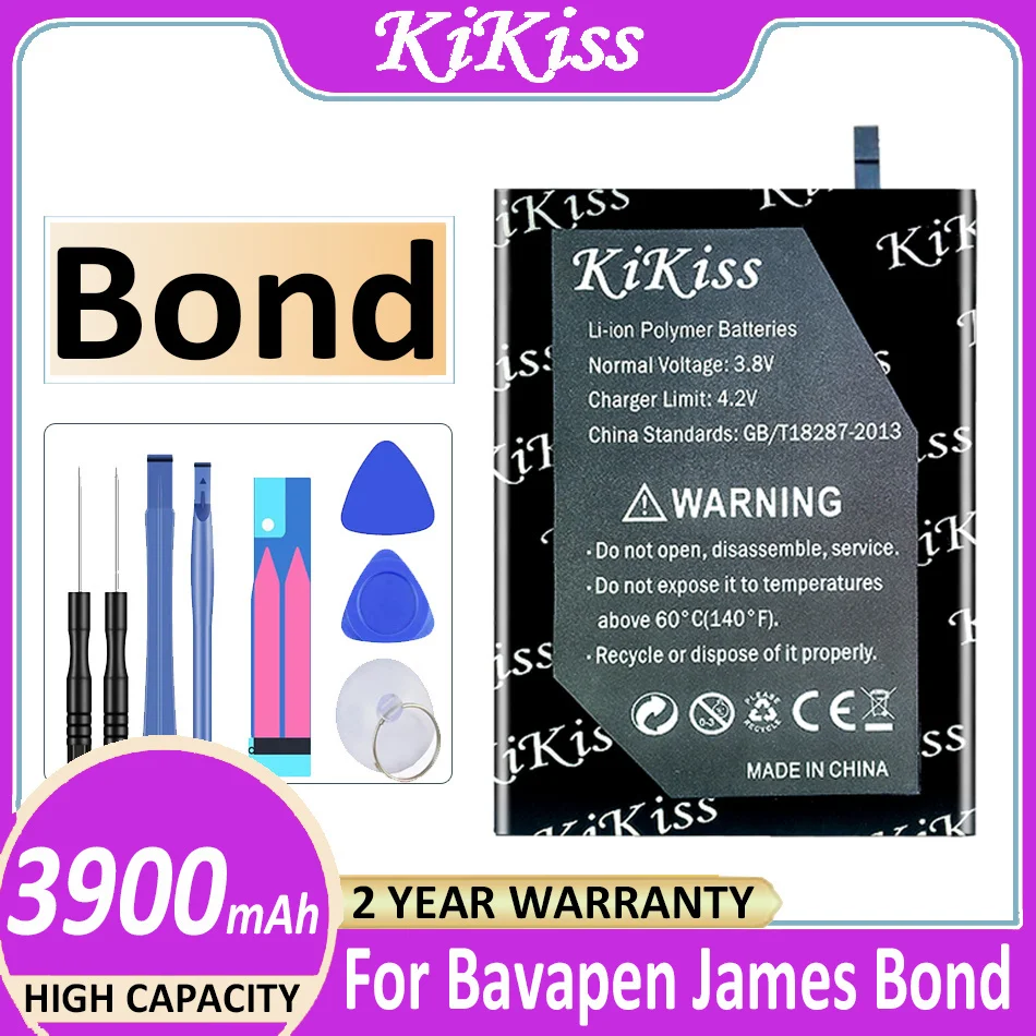 

Battery 3900mAh for Bavapen James Bond Bateria