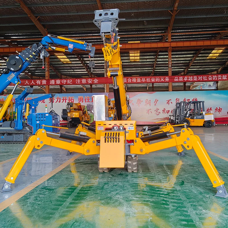 Factory supply mini crane spider 5 ton mini spider crane from China