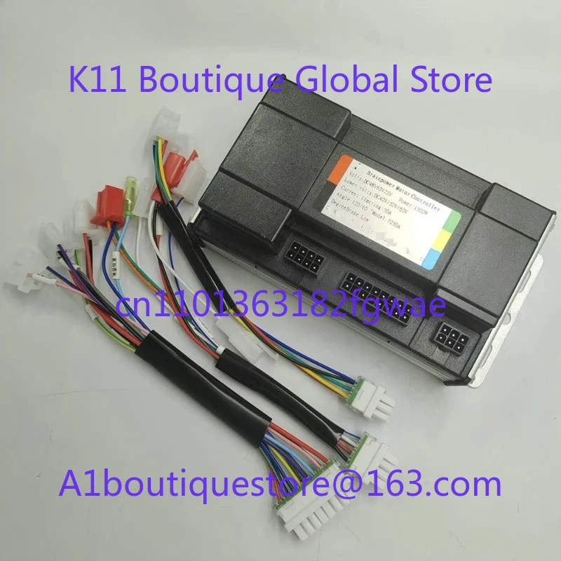 

Sine Wave Controller 12MOSFET 48V60V72V35A-50A 1500W Electric Bike Scooter Tricycle All Terrain Vehicle Snowmobile Off-Road
