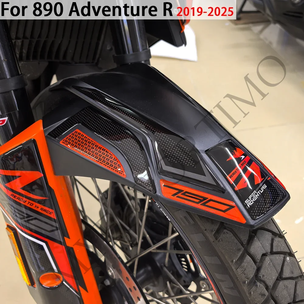 For 890 Adventure R Protector Tank Pad TankPad Side Grips Gas Fuel Oil Kit Knee Handguard Handshield Stickers Decals 2019-2025