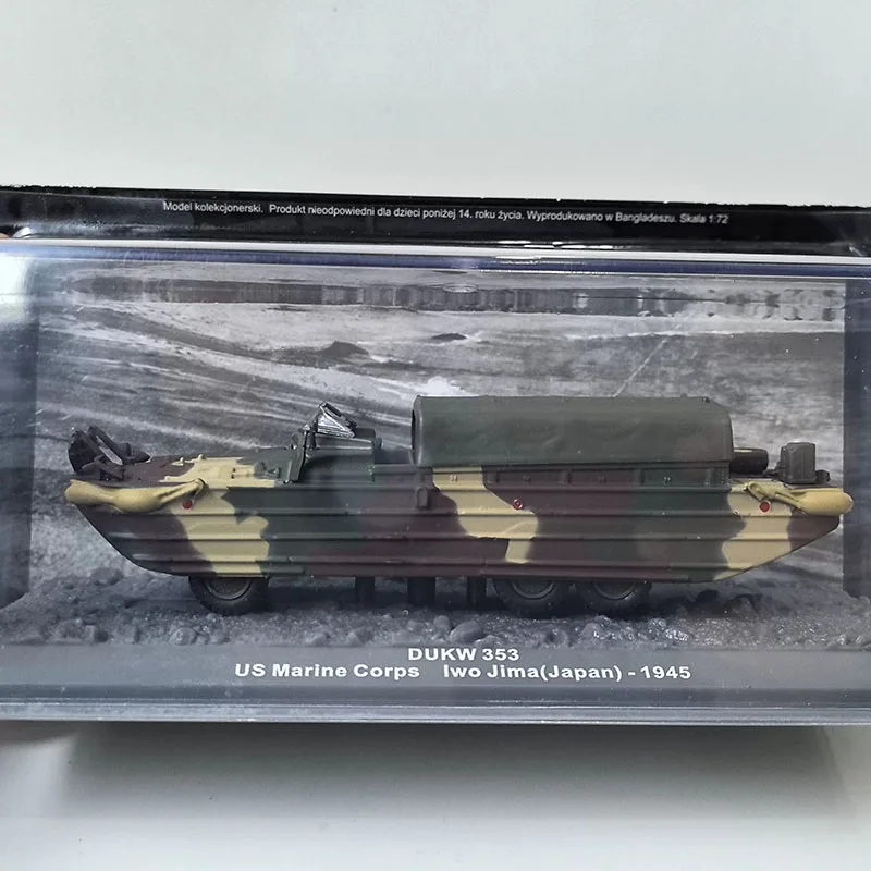 

DEA 1/72 DUKW 353 1945 Amphibious Vehicle Alloy model Static Collection Decorated Holiday Gifts Toys Souvenir Gift