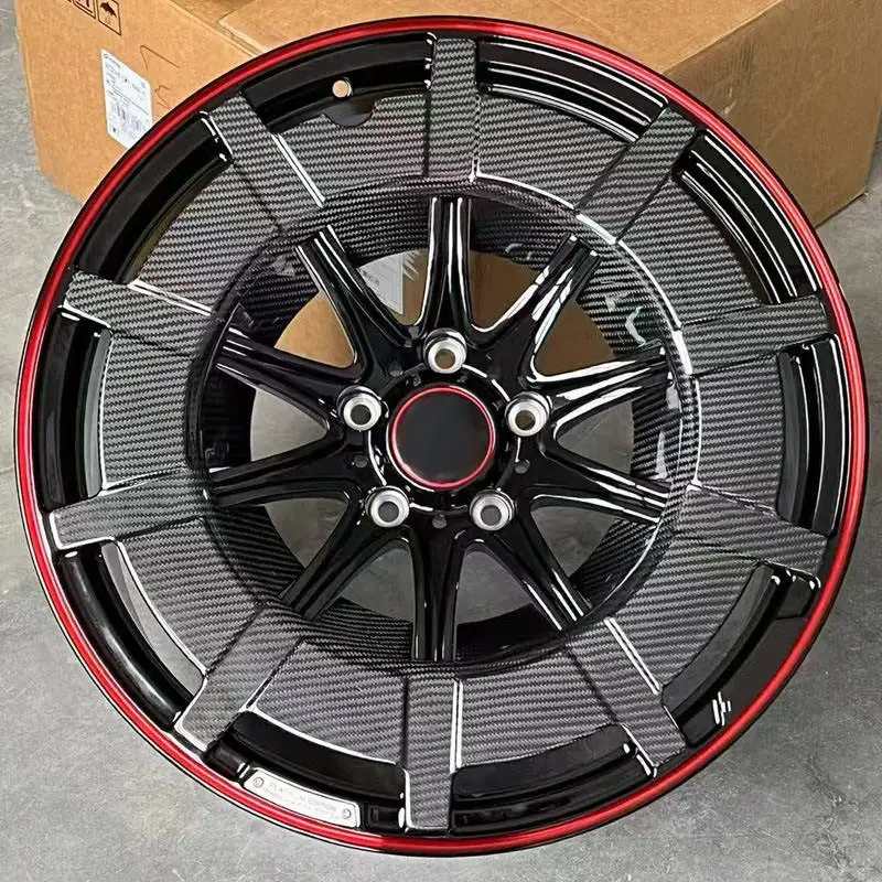 4 Piece Forged Alloy Wheels 18 19 20 21 22 Inch Black Carbon Fiber 5x112 Car Wheels for G500 G55 G63 S63 S65 G900 G800