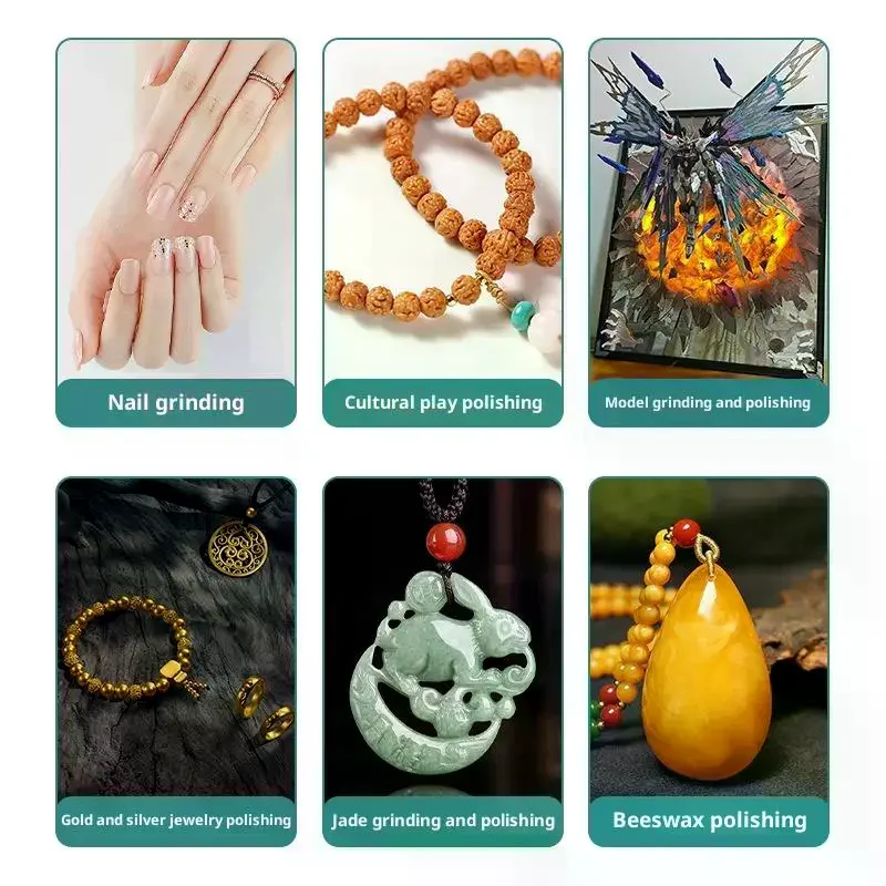 1/5/10 قطعة إسفنجة صنفرة مزدوجة الجوانب بلمسة نهائية دقيقة 600-3000 إسفنجة ورق الصنفرة لحزام الساعة وتلميع الحافظة