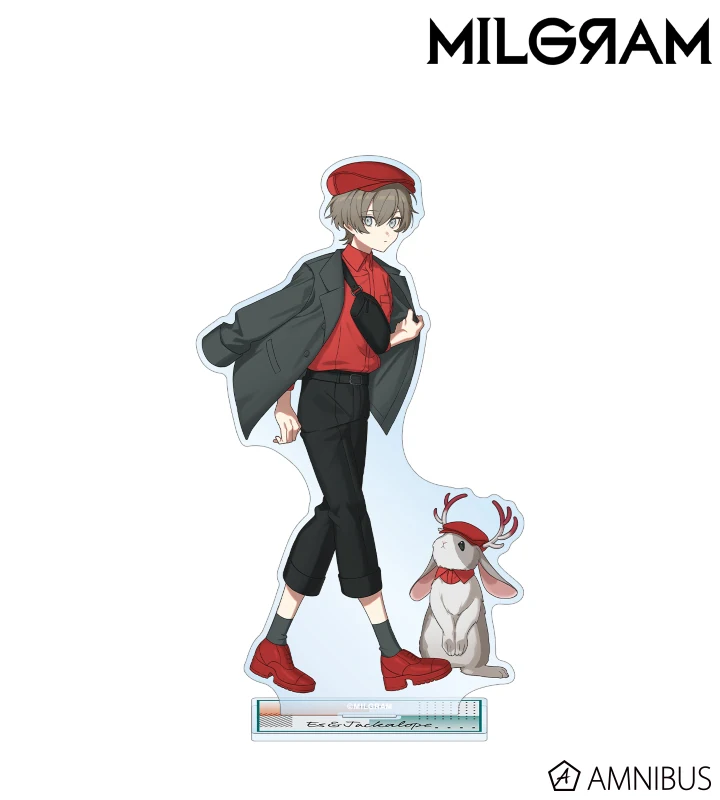 Christmas Ver. MILGRAM Acrylic Stand Doll Anime Shidou Es Haruka Yuno Mikoto Mahiru Kazui Figure Model Plate Cosplay Toys Gifts