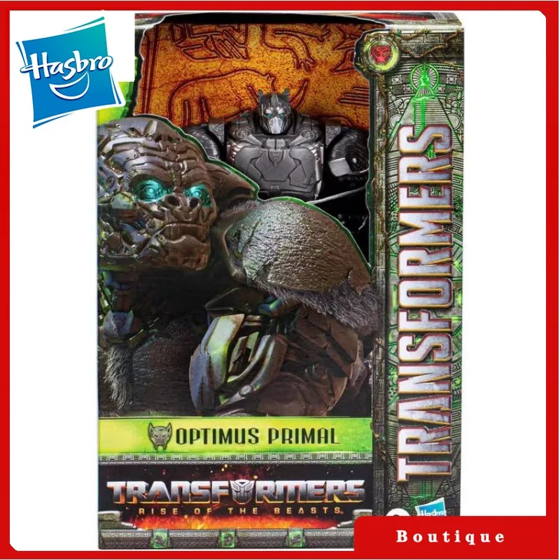 متوفر في المخزون لعبة هاسبرو ترانسفورمرز فيلم 7 صعود الوحوش ديلوكس ClassOptimus Primal Autobots شخصيات الحركة القابلة للجمع