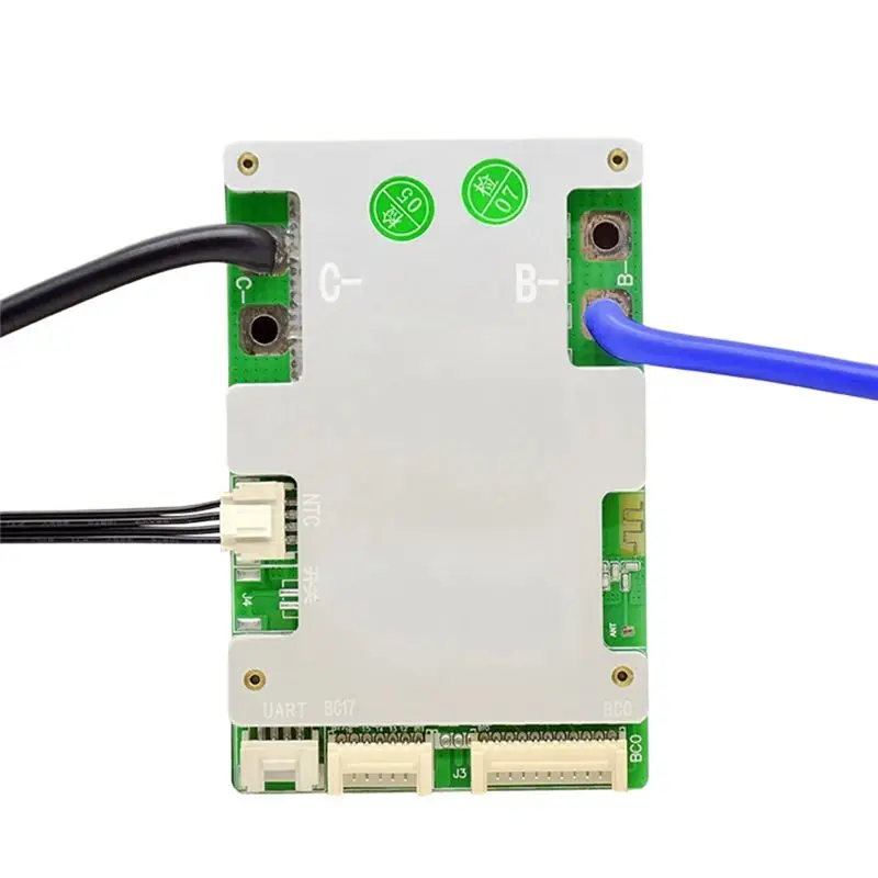 N82R Built-In Bluetooth Smart 10-17 Series Lithium Battery Protection Board 40A Ternary Same Port Protection Board