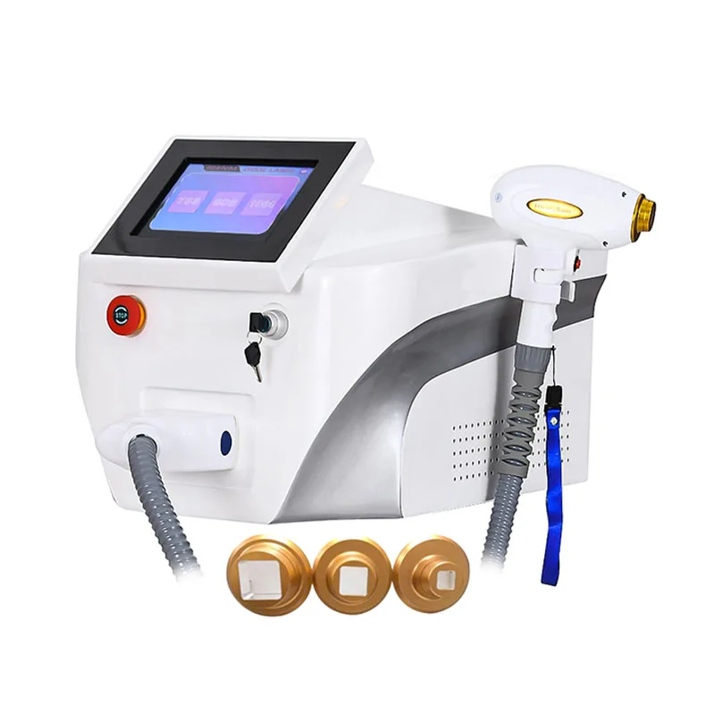 2024 Newest professional use 10.4 inch 755nm combined 808nm yag laser 1064nm diode laser 3 wave epilation hair removal machine