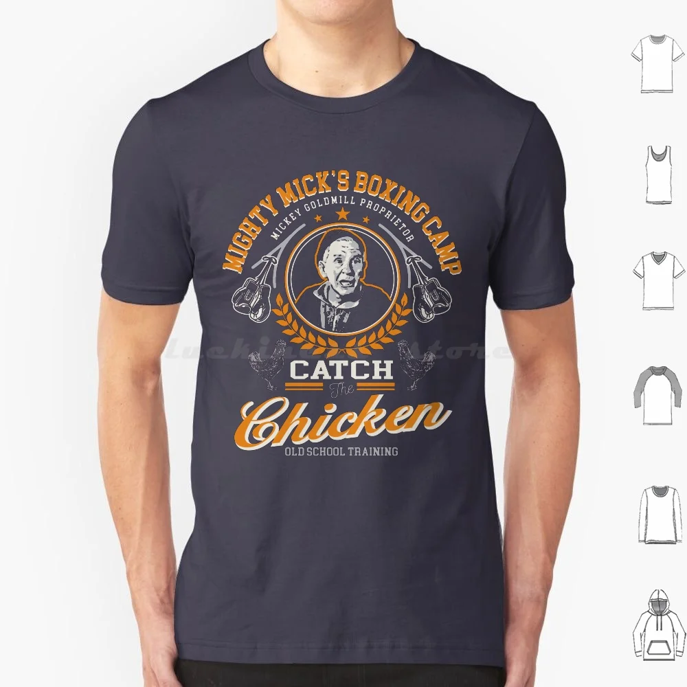 T-shirt de camping de boxe Mighty Micks, en coton, 6xl, Cool, Balboa Mighty Mick Boxer Clubber Lang Drago Creed Apollo Classic