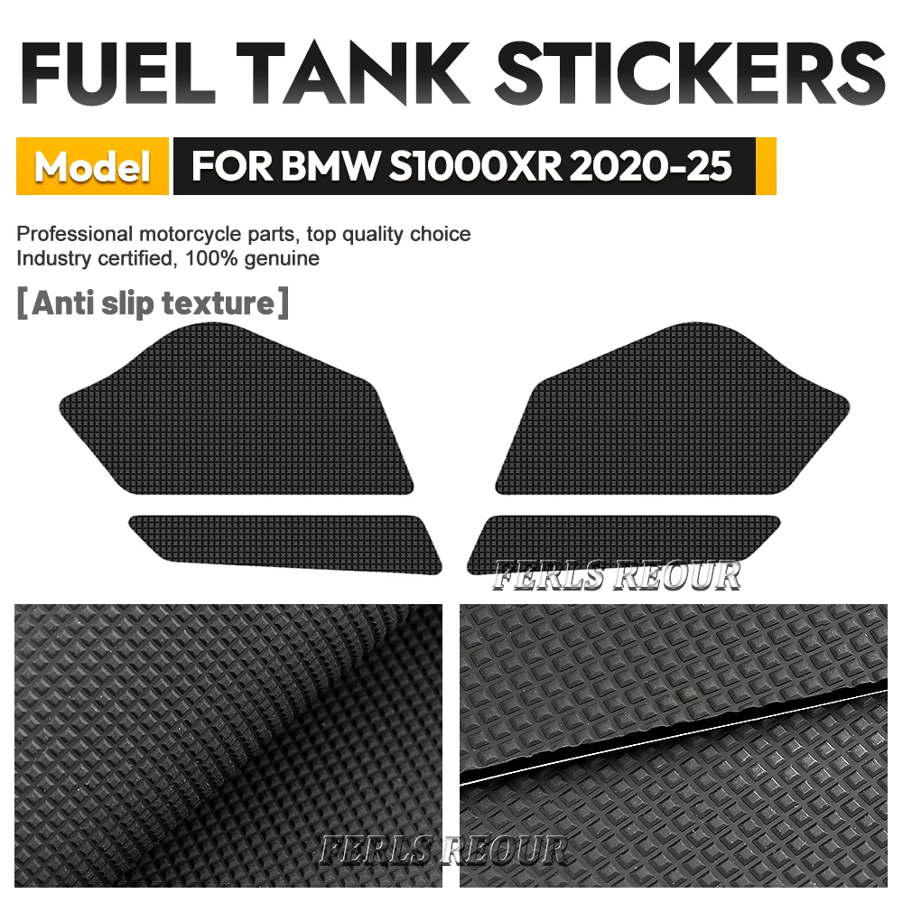 Motorcycle Tank Pad Protectors For Motorbike Practicality And Aesthetics Daily Commuting For BMW S1000XR 2020-2025