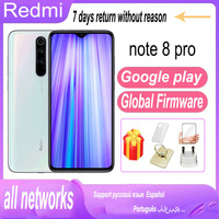 Global rom Xiaomi Redmi Note 8 Pro 8G 128G Smartphone used phone