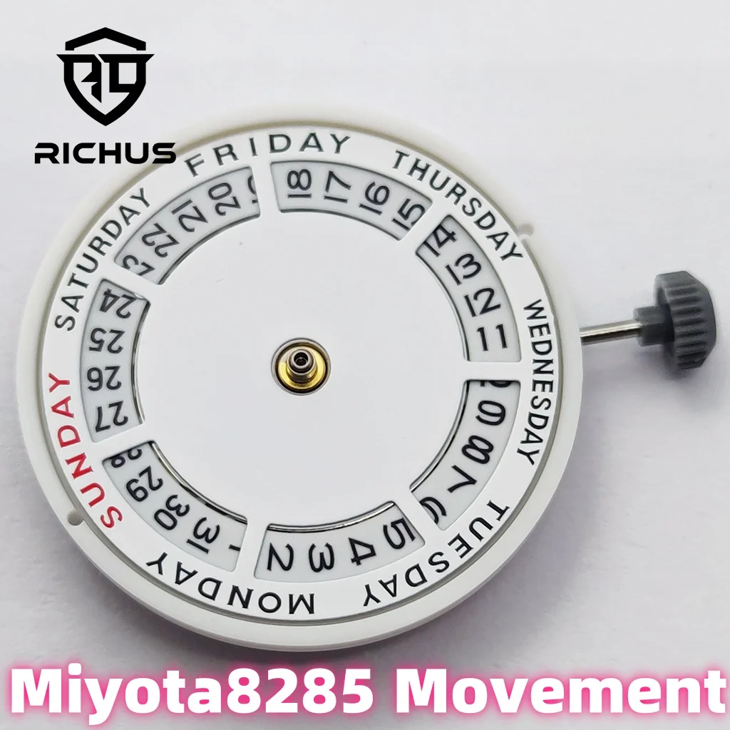 Miyota 8285 Movement High-precision White Movement Miyota 8285 Automatic Mechanical Movement Watch Accessories