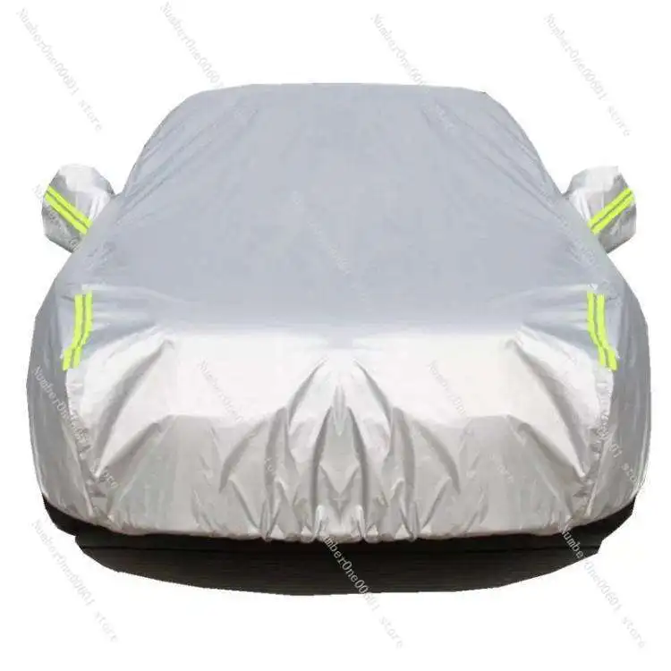 Chinese Factory UV Inhibited Waterproof Sun Protection Polyester 99% Universal Car PEVA & PP Cotton 1 Pcs/bag Car Body Cover