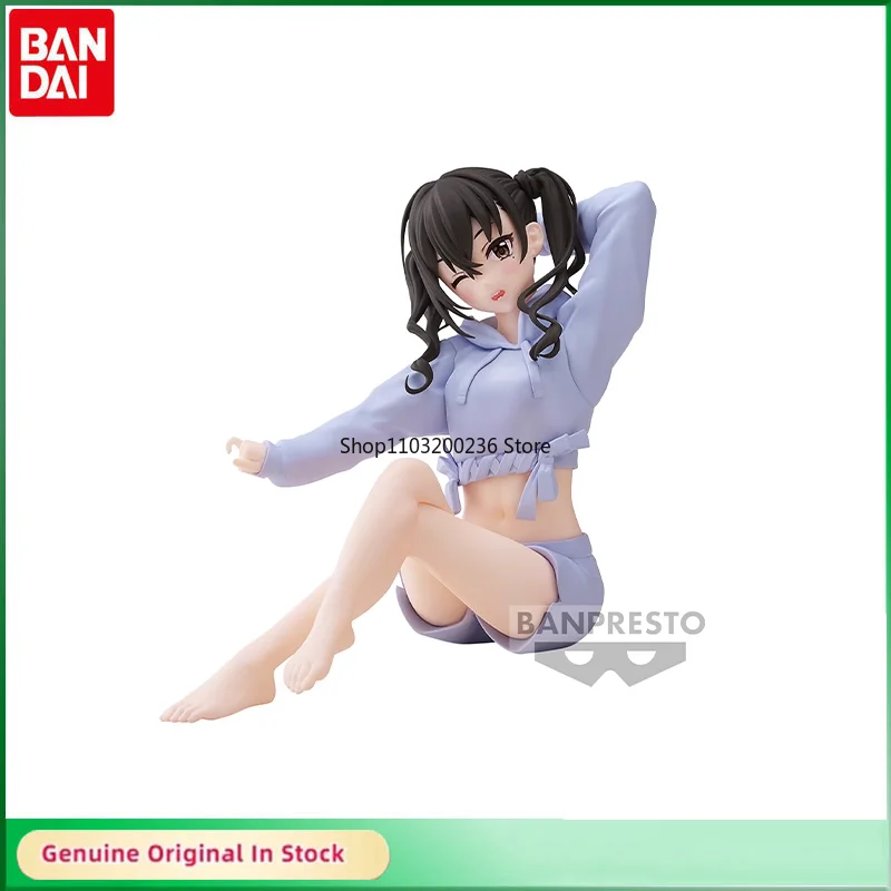 

BANDAI Original THE IDOLM@STER Cinderella Girl Sunazuka Akira Relax Time Action Figure Finished Product Model Toys