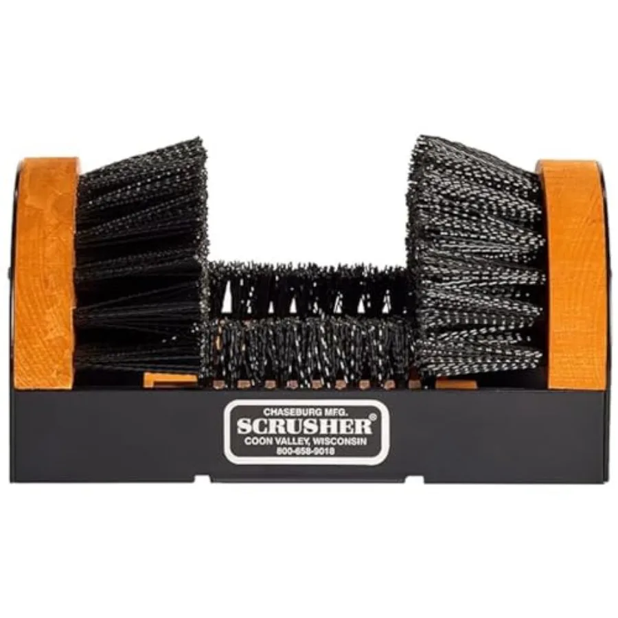 

Прочная щетка-скребок для обуви для использования на улице с устойчивой к погодным условиям стальной рамой для эффективной чистки обуви и ботинок в суровых условиях.