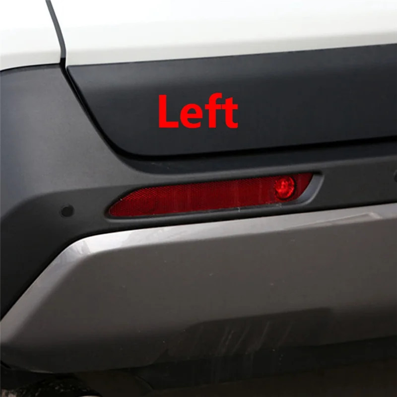 Classic Car Rear Bumper Reflector Light for Toyota RAV4 2021 2022 Tail Stop Brake Turn Signal Fog Lamp Car Accessories Red Shell