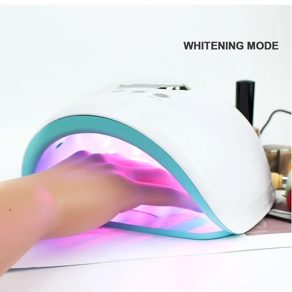 NOQ Max60W Nail Dryer Machine 30 Pcs LED UV LED Lamp per la polimerizzazione dello smalto Gel con Display LCD strumenti per Manicure