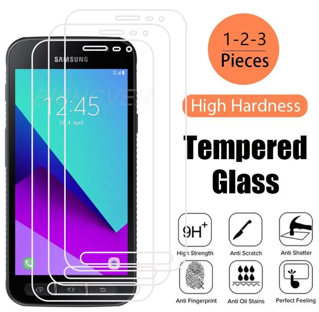 3-1PCS Tempred Glass For Samsung Galaxy Xcover 6 Pro SM-G736B Screen Protector For Samsung Xcover6 Xcover5 Xcover4s 4 Pelicula