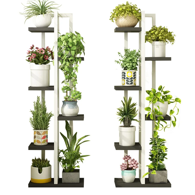 Esthetiek Balkon Plant Display Plank Minimalistische Mode Moderne Plantenstandaard Scandinavische Decoratie Estanteria Plantas Meubels