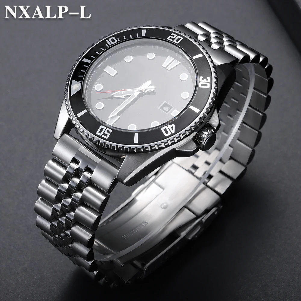 Cinturino in acciaio inossidabile massiccio 316L per Seiko per Jubilee Bracciale subacqueo Cinturino con fibbia solida Cinturino sportivo da uomo 20mm 22mm