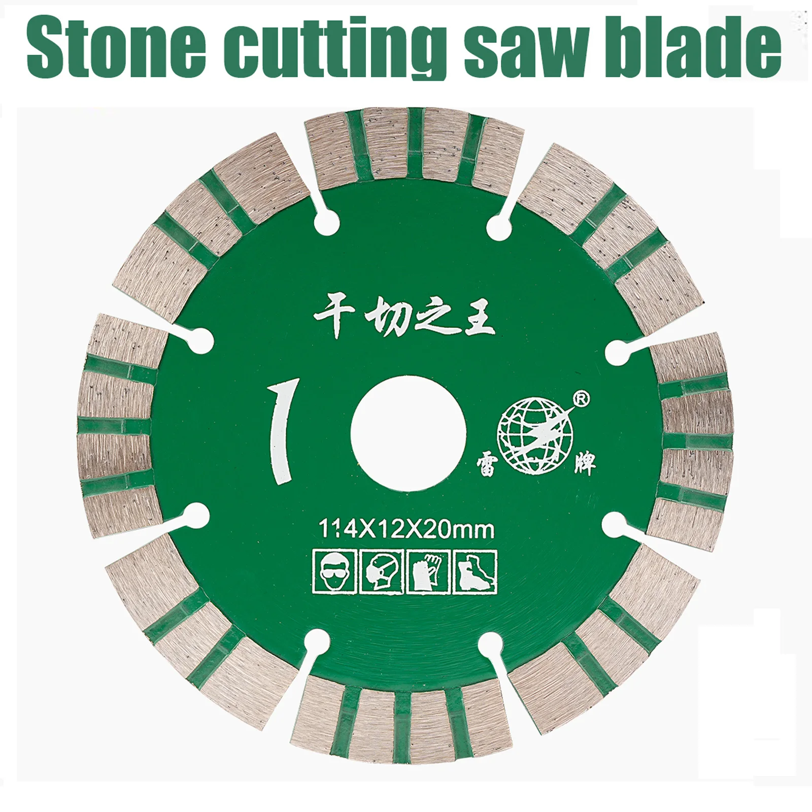 

114mm Diamond Saw Blade Stone Slotted Disc Angle Grinder Dry Cutting Disc for Marble GraniteCeramic Hard Material Cutting