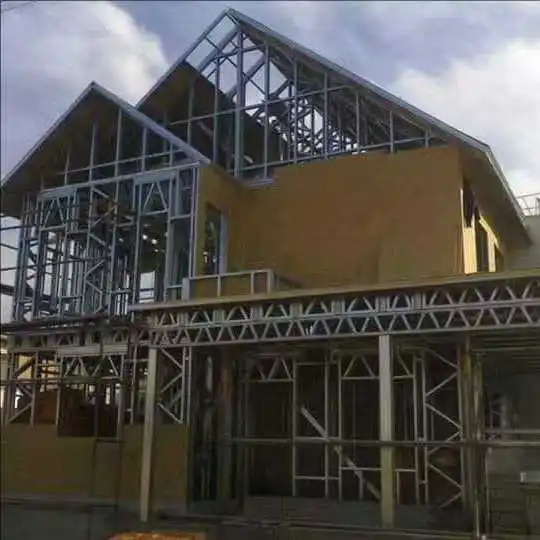 Modern Luxury Light Steel Villa Fast Install 3D Model Design Living Office Hotel Apartment Office Building