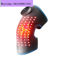 Intelligent heating infrared physiotherapy red light knee pads