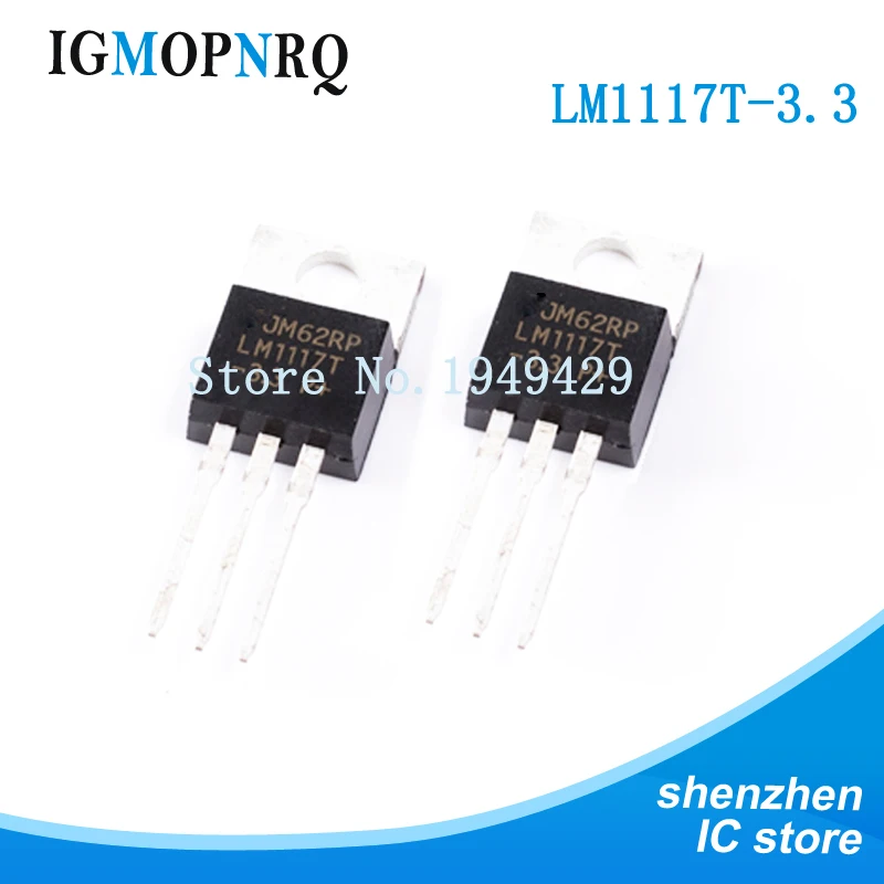 10Pcs Lm1117T-3.3 L…