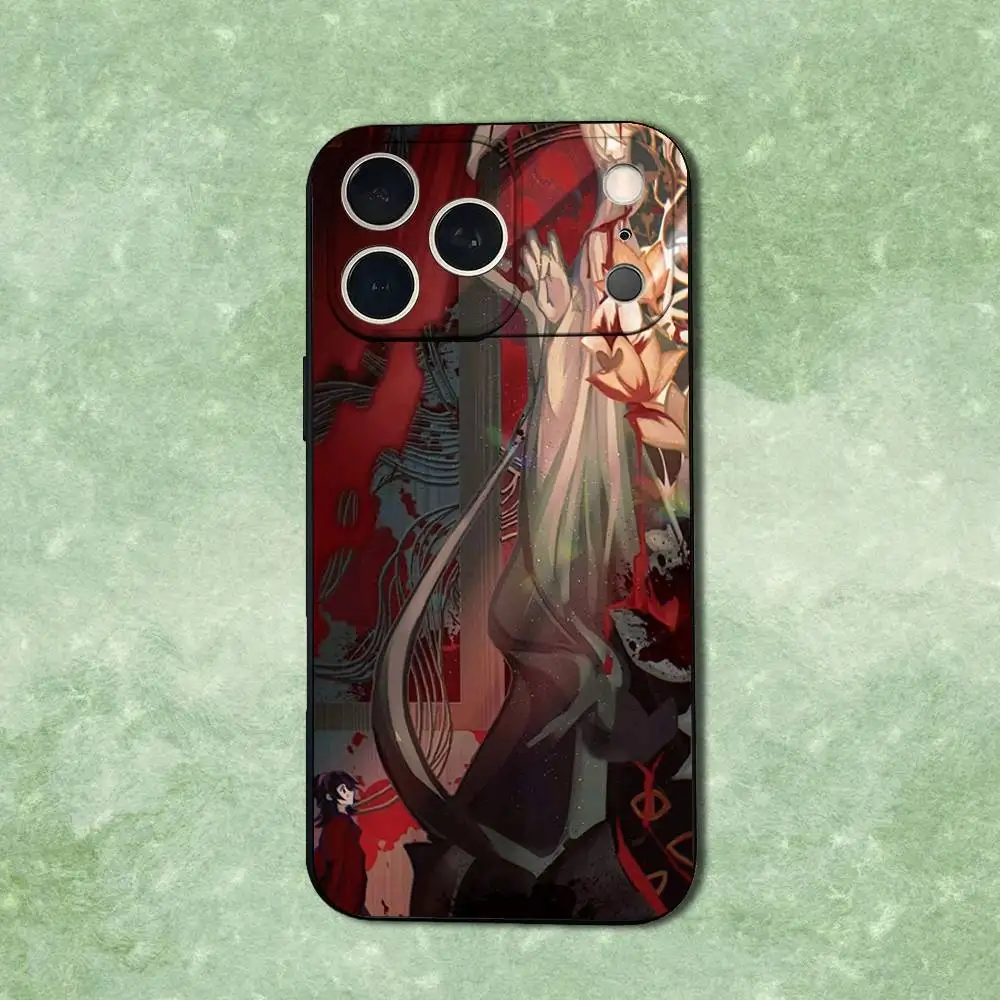 Funda de teléfono Bizarre Immortal-li-Huowang para iPhone 14,13,17,12,11,16,15,Plus,Pro Max,XS,X,XR,SE,Mini, funda negra de silicona suave