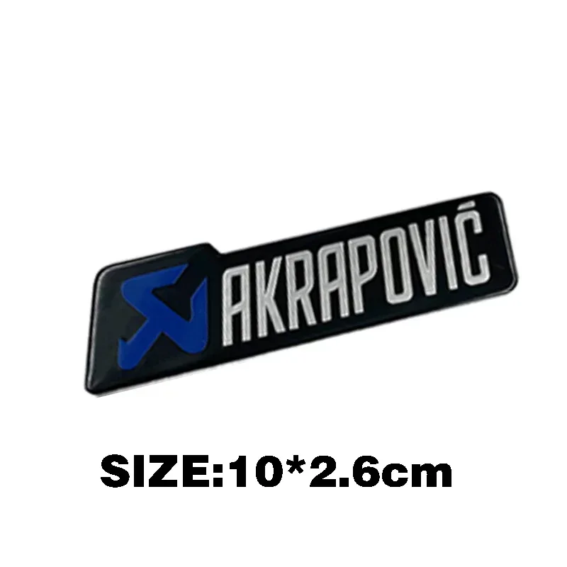 3d escape da motocicleta akrapovic adesivo logotipo silenciador ponta tubo decalque para bmw r1200gs pilha de escape adesivo alumite