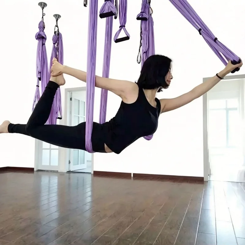 For Air Yoga Hammock Fixed Disc Accessories Hammock Cloth Hammock Household Professional High Altitude Single Point Yoga Studio