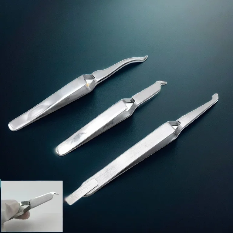 

Dental Orthodontic Tweezer Holder Brackets Posterior Brackets Buccal Tube Bracket Tweezers Dental Tool