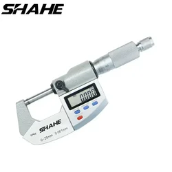 SHAHE IP65 Digital Micrometer 0.001 mm Electronic Digital Outside Micrometer 0-25 mm