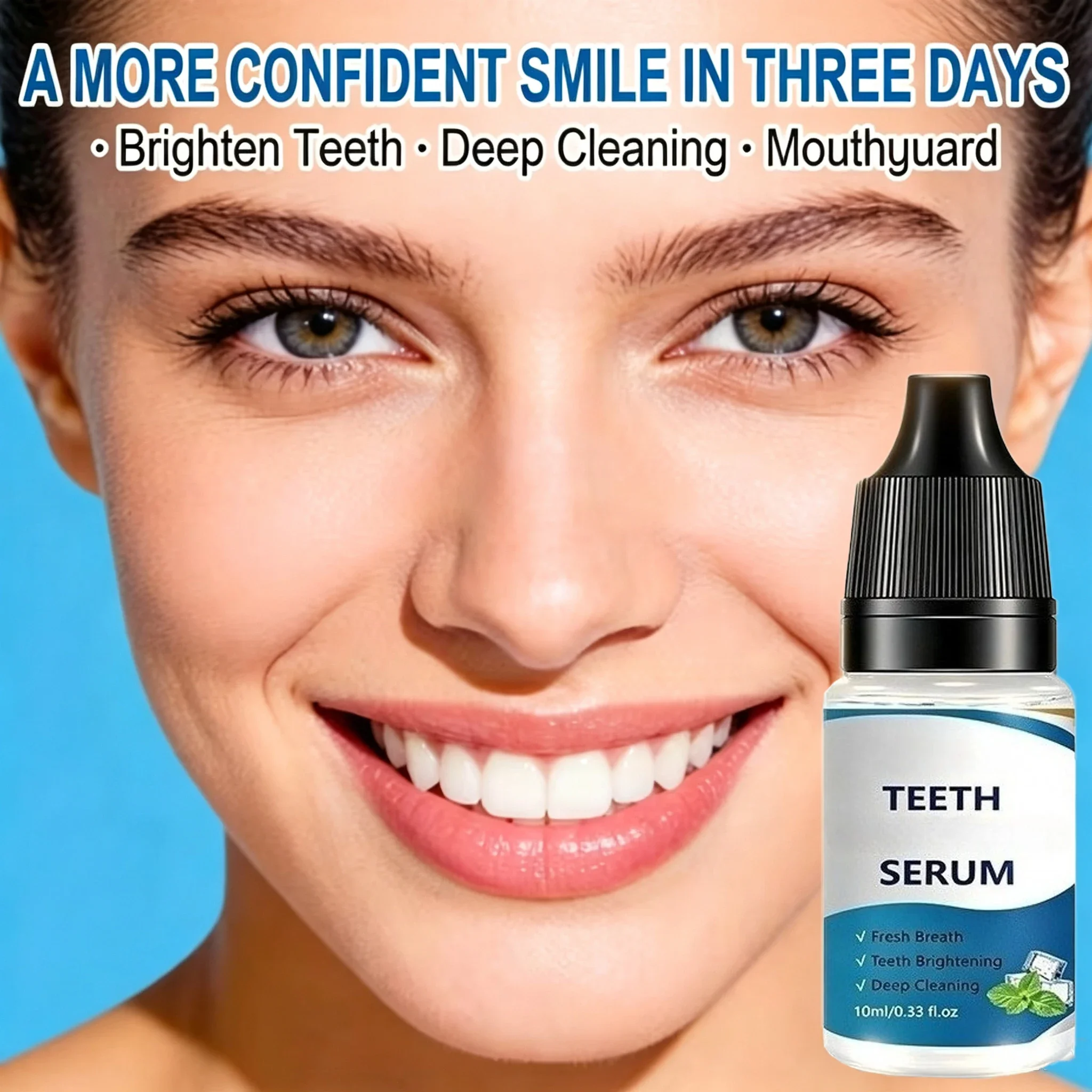 Teeth Paint for Oral Care, Help Clean Smoke Stains, Tartar, Bad Breath and Keep Mouth Fresh