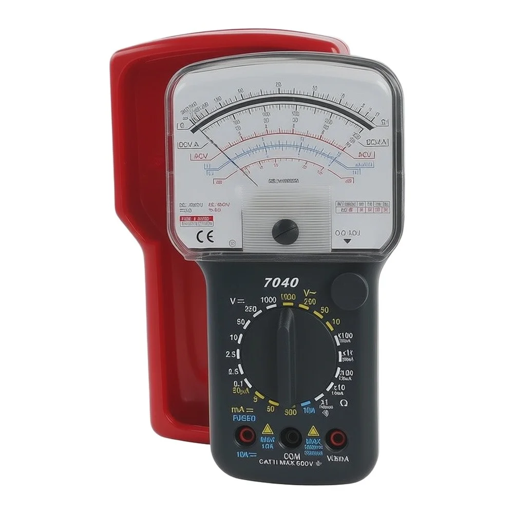KT7050 Analog Multimeter High Sensitivity Pointer Ohmmeter With Shell AC DC Voltage Current Resistance Tester For Electrical Too
