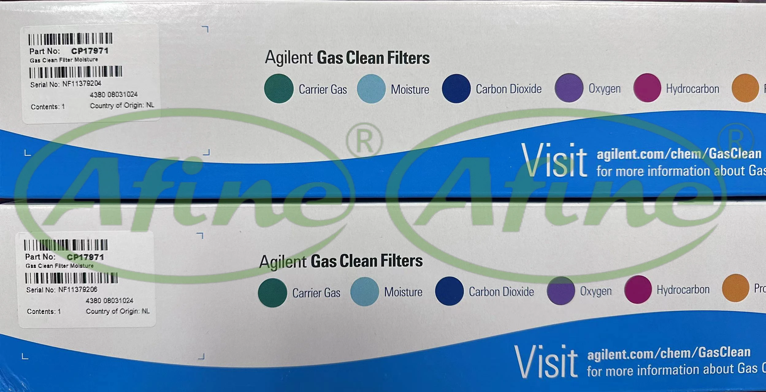 AFINE Gas Cleaning System CP17971 Agilent Gas Clean Moisture Cleaner