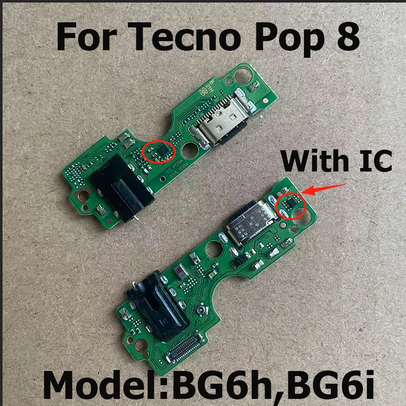 

For Tecno Pop 8 USB Charging Dock Board PCB Charger Jack Plug Port Connector Flex Cable