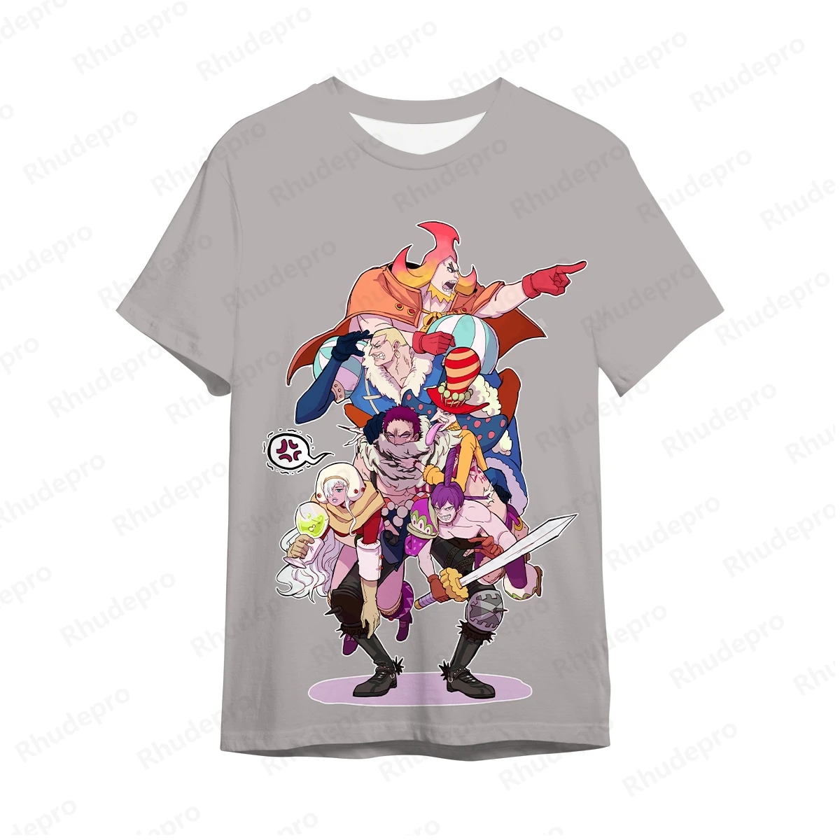 Summer 2024 Hot Japan Anime ONE PIECE Men's 3D Printing Cosplay t-shirt Women's And Children's Street T-shirts Unisex Large Top