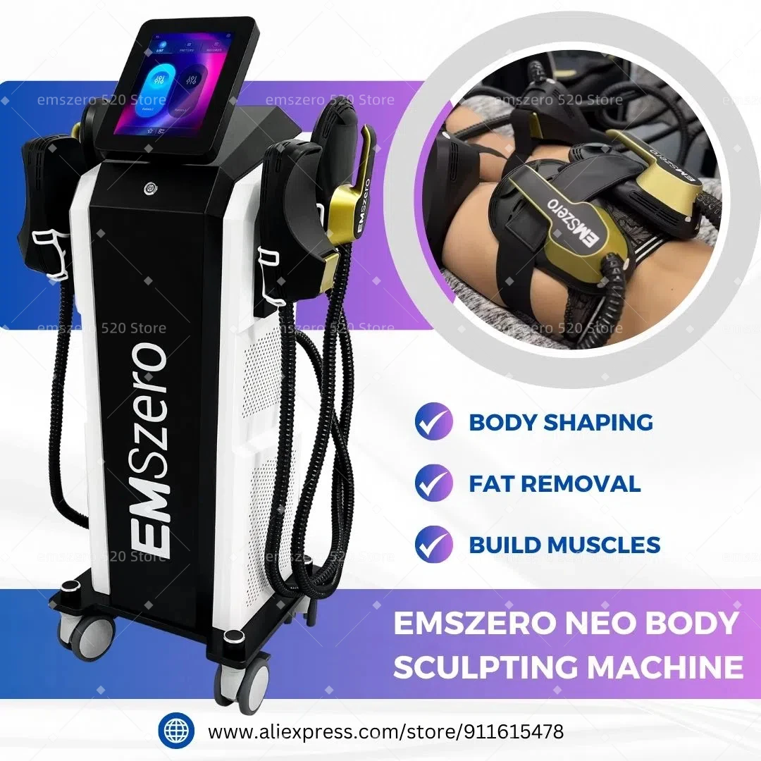 

CE Certification Professional Upgrade 6500w EMSzero RF Machine EMS Body Slim Muscle Stimulation Ultra Sculpt ing with 4 Handle