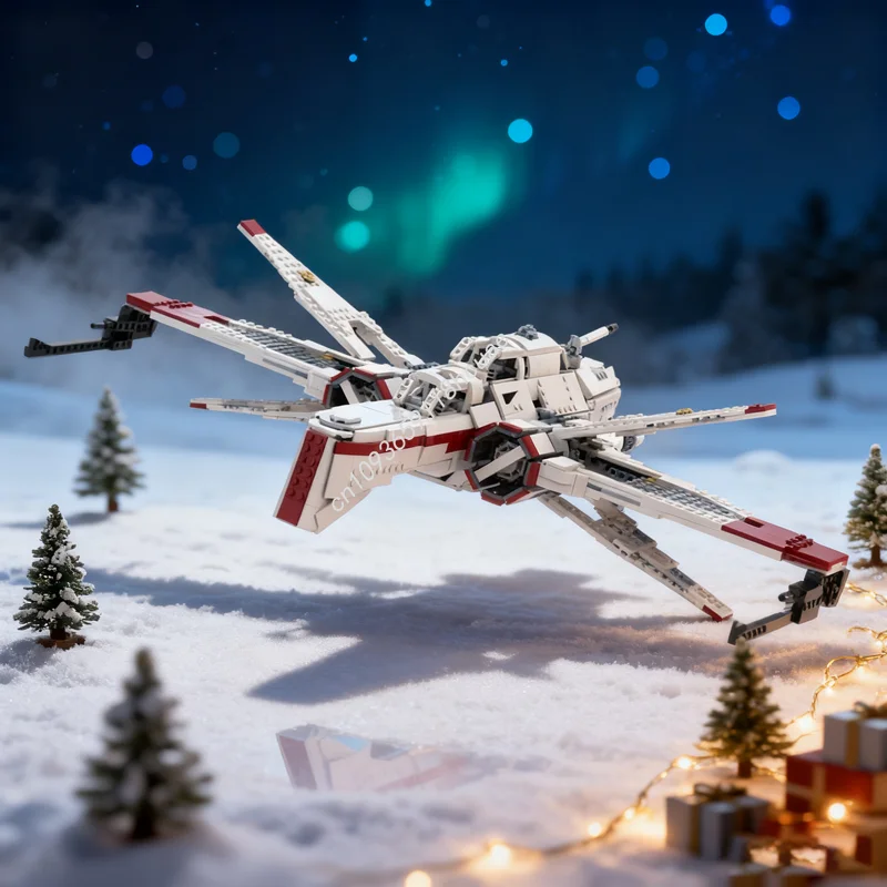 

1694 шт. MOC ARC Starfighter B модель Star Battle UCSed строительные игрушечные блоки сборка DIY креативные рождественские подарки детский день рождения