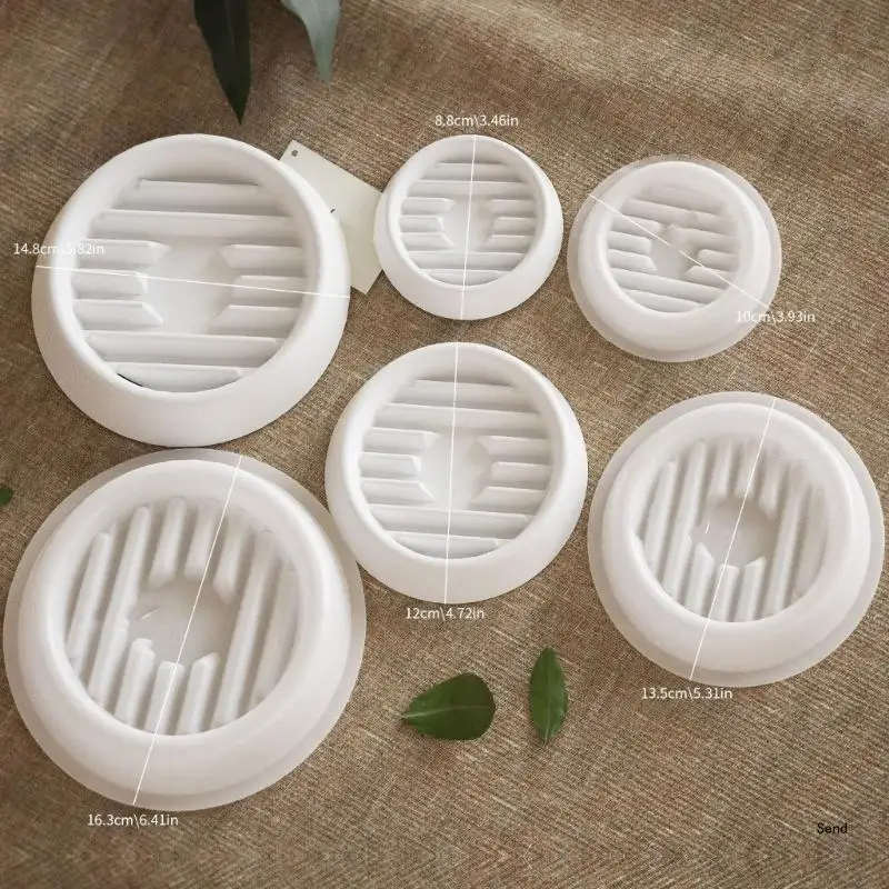 

Silicone Jewelry Dish Molds Epoxy Resin Molds Jewelry Holders Molds Decorative Plate Molds Silicone Texture for Tray