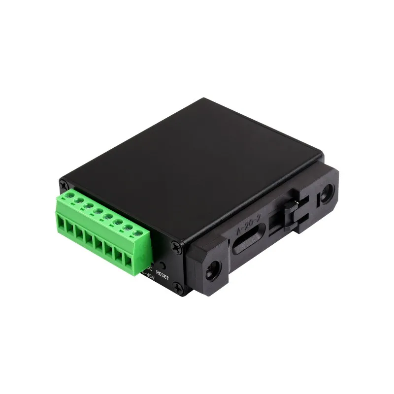 2-Ch RS485 to RJ45 Ethernet Serial Server, Dual channels RS485 independent operation, Dual Ethernet Ports