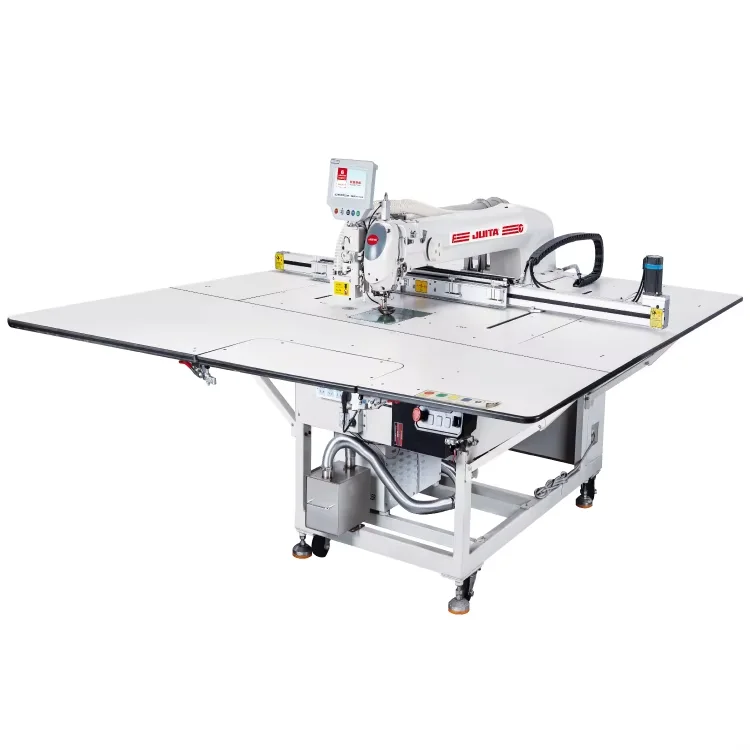 For JTK8F-90AJ Industrial Smart Pattern Sewing Machine Automatic CNC Computerized Single Motor Flat-Bed Template Machine Laser