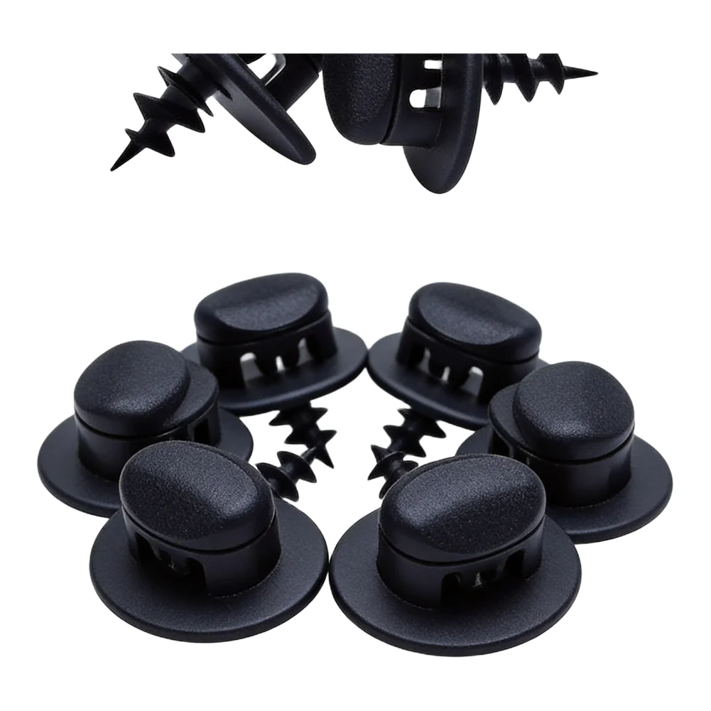 Car Floor Clips Car Mat Clips Secure Fit Compact Design Daily Wear And Tear Easy To Install High-quality Plastic