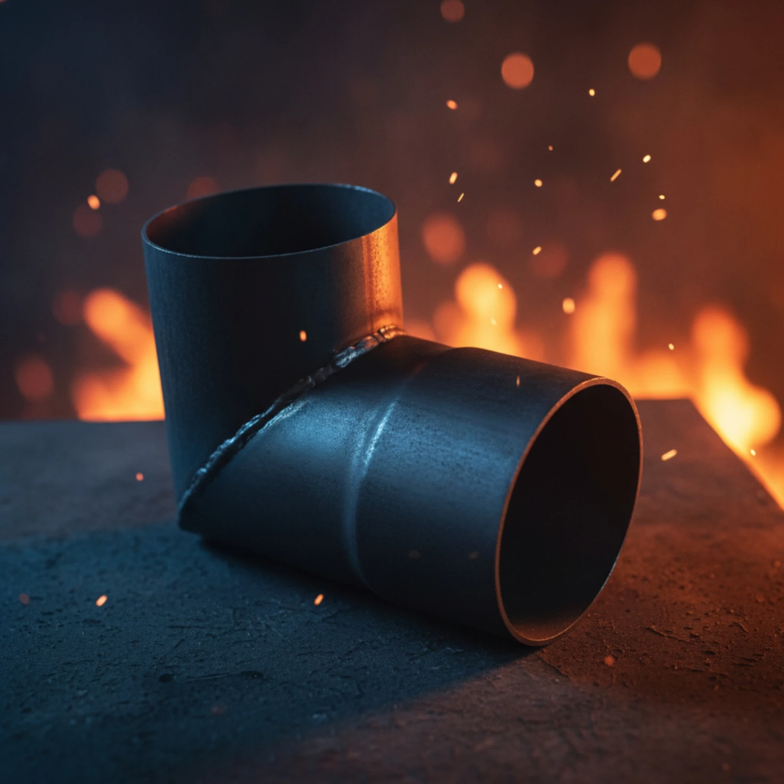 Heating Appliance Flue Pipe Elbow Versatile 90 Degree Chimney Elbow High Temperature Sturdy for Smoke Exhaust