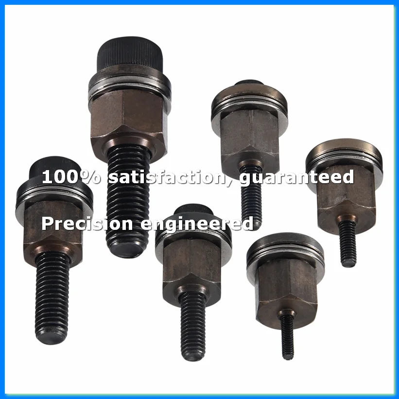 2PackX(6Pcs Hand Rivet Nut Head Nuts Simple Installation Manual Riveter Rivnut Tool Accessory for Nuts M3 M5 M6 M8 M10)