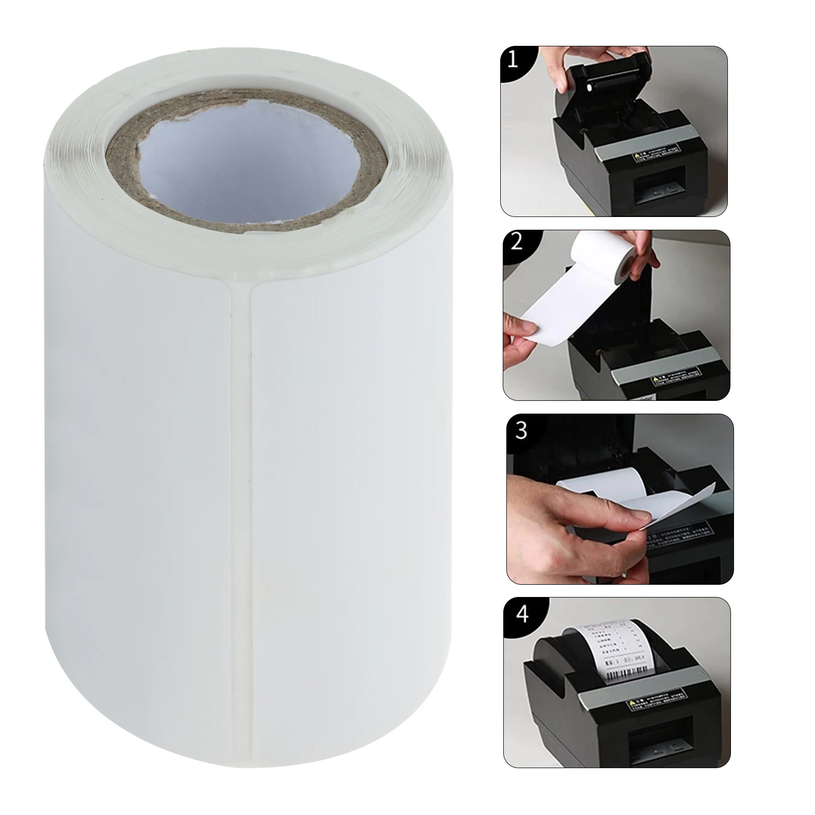 Thermal Paper 80x50mm Receipt Paper 1 Roll POS Cash Register Roll for 80mm Thermal Printer for Supermarket Pos Machine